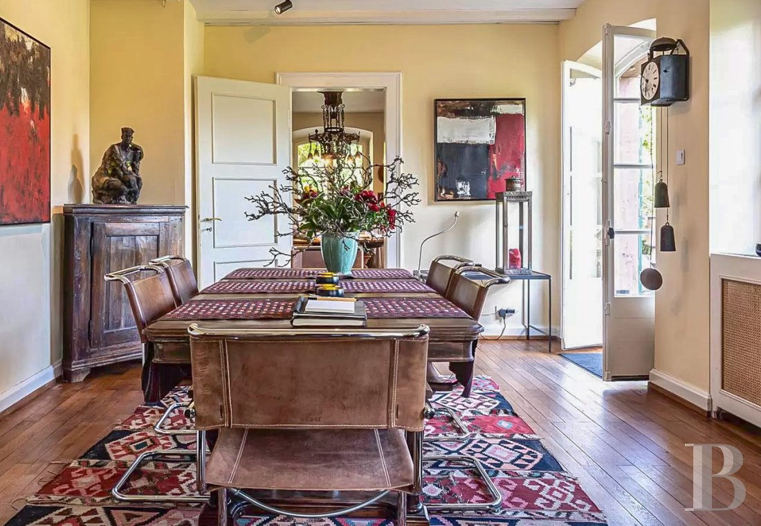 Dans les Vosges du Nord,  un ancien pavillon de chasse du 19e siècle transformé en confortable maison alsacienne traditionnelle - photo  n°12